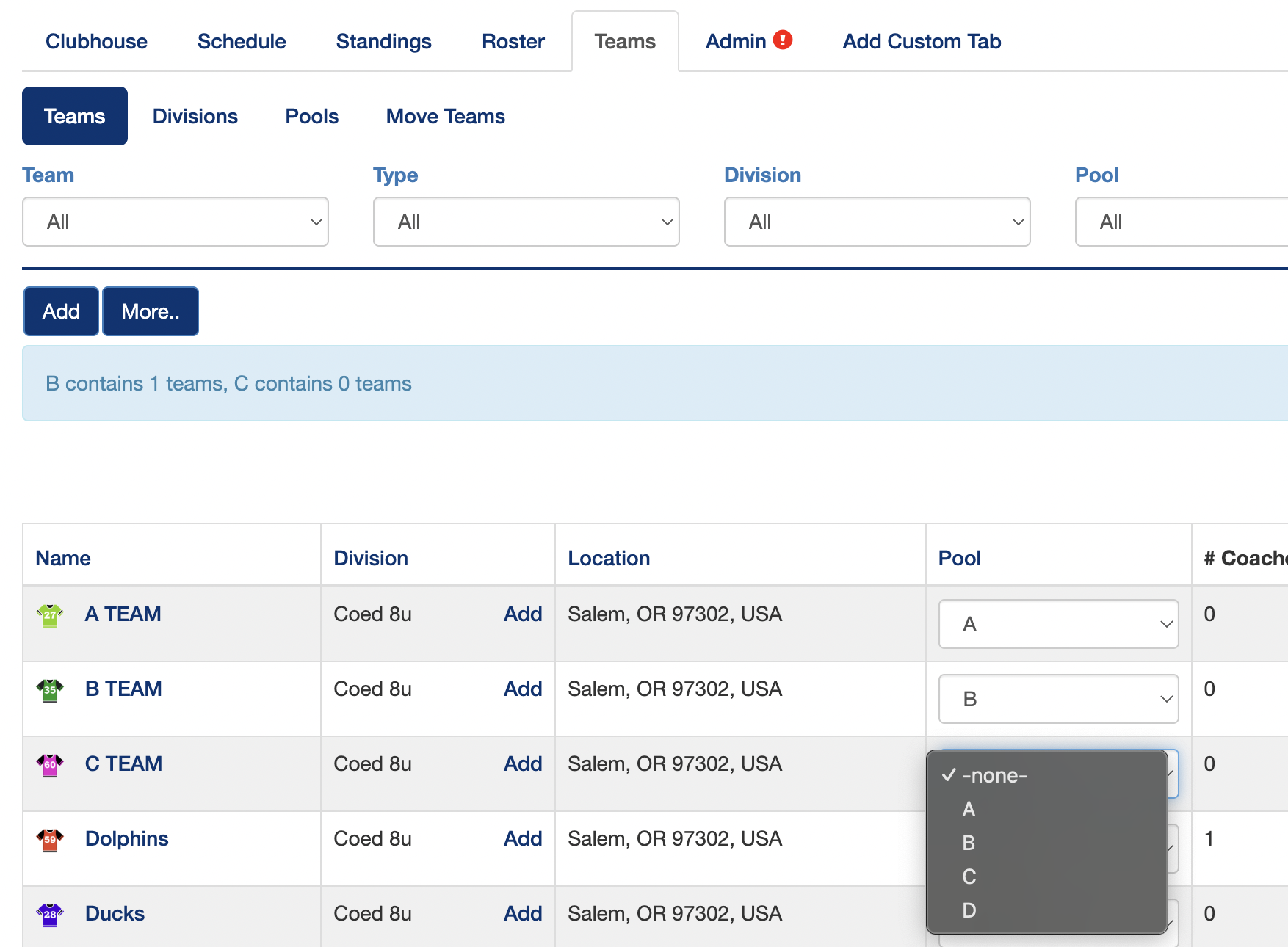Game Scheduling How To Create a Schedule